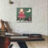Epic Graffiti 'Crescent Moon' by Sai Tamiya, Canvas Wall Art, 12"x18" view 2