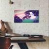 Epic Graffiti 'Alice in Rose Garden' by Sai Tamiya, Canvas Wall Art, 12"x16" view 2