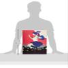 Epic Graffiti 'Machikado Twilight' by Sai Tamiya, Canvas Wall Art, 12"x16" view 3