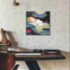 Epic Graffiti 'Moonlight' by Sai Tamiya, Canvas Wall Art, 12"x18" view 2