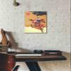 Epic Graffiti 'Samurai' by Sai Tamiya, Canvas Wall Art, 12"x18" view 2