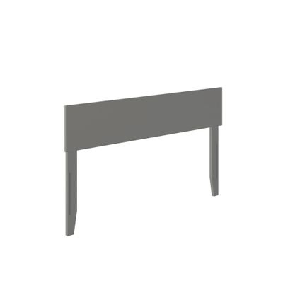 AFI, Orlando Full Adjustable Modern Solid Wood Panel Headboard, Grey