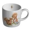 mrliance Between Friends (Squirrel) Fine Bone China Single Mug, Multi Coloured, 8 x 12 x 8 cm view 1