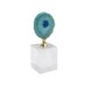 American Atelier Agate Decorative Stand, Blue view 1