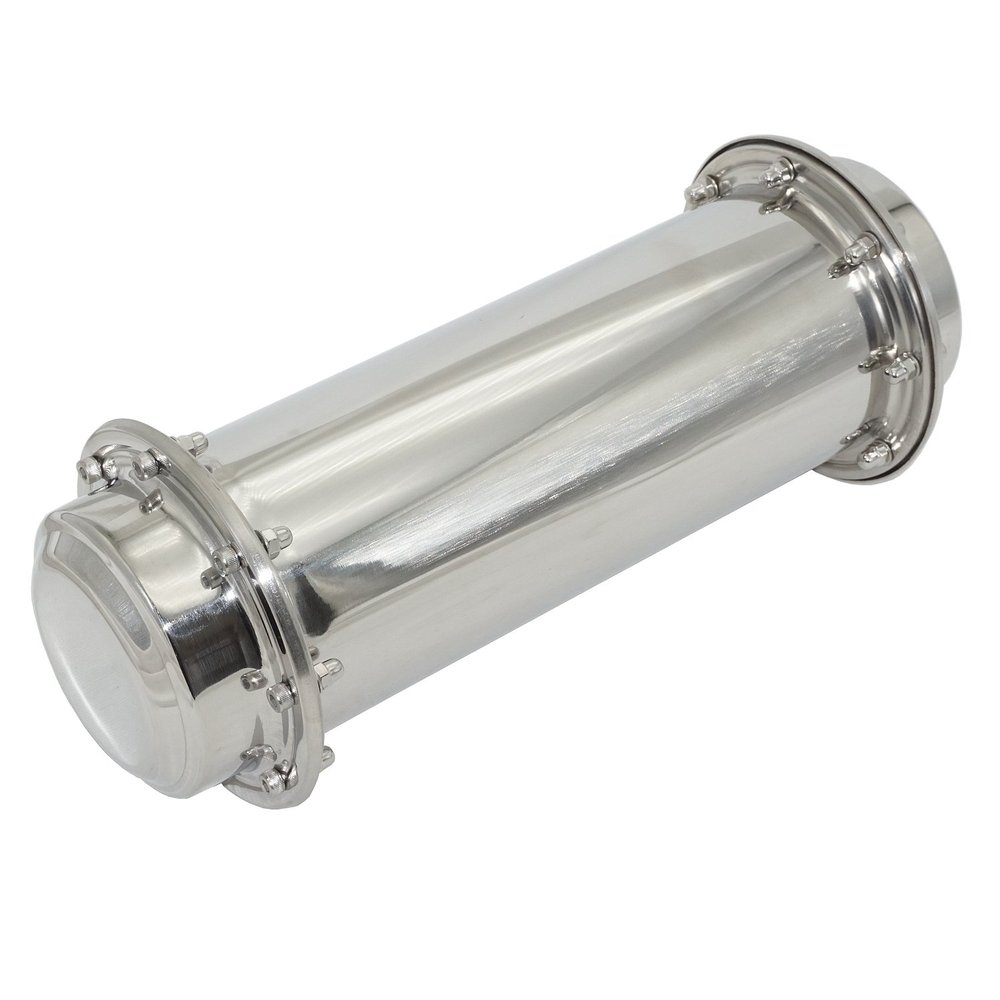 Time Capsule Anti-Corrosion Waterproof Stainless Steel Capsule Container Durable Lock Container for Future Graduation Gift (13.4 Inch)