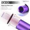 LIGHTFE Black Light UV Flashlight 365nm Blacklight UV301D with LG LED Source,Black Filter Lens, Max.3000mW high Power for Resin Glue Curing Light, Rocks and Mineral Glowing,A/C Leak Detector view 4