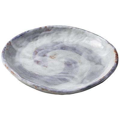 Yamashita Crafts 14049180 Akeshiro Sanmine 9.0 Plate, Diameter 10.8 x 1.6 inches (27.5 x 4 cm)