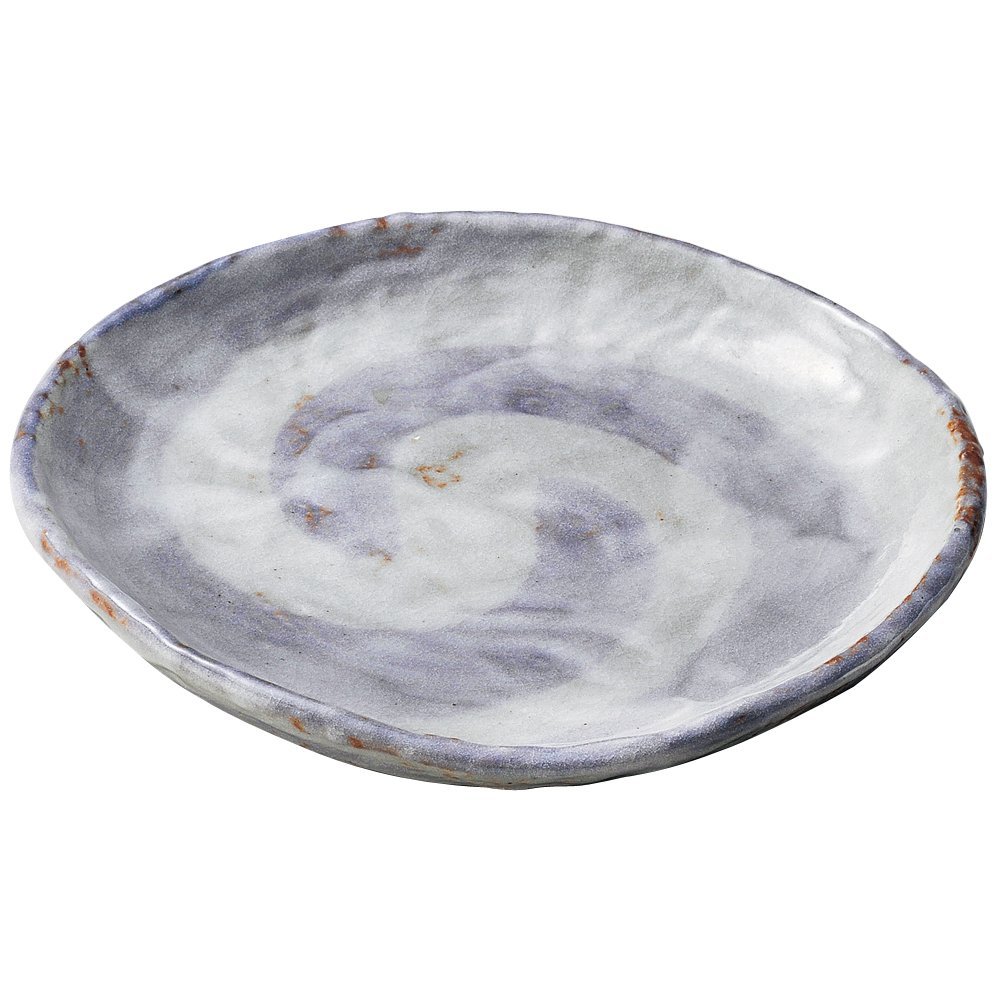 Yamashita Crafts 14049180 Akeshiro Sanmine 9.0 Plate, Diameter 10.8 x 1.6 inches (27.5 x 4 cm)