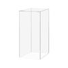 Display Cube Pedestal Tall One Piece Riser 12" x 12" x 32" Acrylic Clear Column No Lid Lucite Stand Flower Tower Weddings Special Events Staging Decor Plexiglass Display Box by Marketing Holders view 1