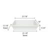 Thunder Group PLFB182606PP Food Storage Box 8-3/4 Gallon 18" X 26" X 6" view 2
