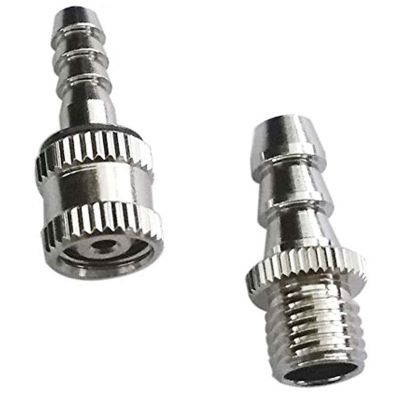Female Screw Connector & Male Screw Connector, Metal quick connect (3 Sets/Package)