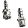 Female Screw Connector & Male Screw Connector, Metal quick connect (3 Sets/Package) view 1