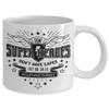 Acupuncturist Mug - Superhero 11 or 15 oz Best Motivational Inspirational Snarky Sarcastic Coffee Comment Tea Cup With Funny Sayings, Hilarious Unusua view 2
