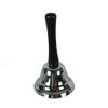 Chrome Metal School Handheld Teaching Christmas Bell view 1