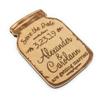 Wedding Save the Dates, mason jar save the dates, save the date magnets, set of 25 magnets view 1