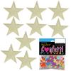 Confetti Star 1 1/4" Gold - Retail Pack #9529 QS0 view 3