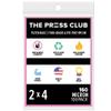 160 Micron | Premium Nylon Tea Filter Bags | 2" x 4" | 100 Pack view 1