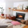 Baba Souk Moroccan Square Leather Pouf - Tan view 2