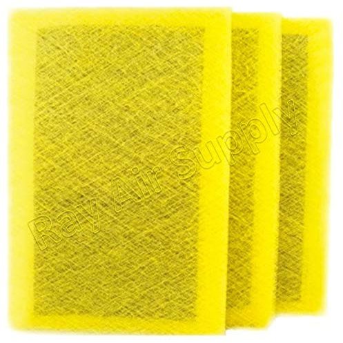 RAYAIR SUPPLY 20x30 Replacement Filter Pads Designed to Fit MicroPower Guard Air Filters 20x30 Refills (3-Pack)