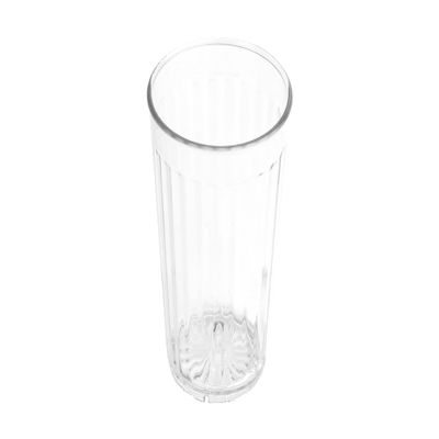 G.E.T. Heavy-Duty Shatterproof Faceted Tumblers (Set of 4) 12 Ounce Clear | For Restaurants and Home, Dishwasher Safe, BPA Free