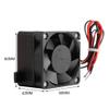 Constant Temperature PTC Electric Fan Heater for Car Small Space Heating Incubator(12V 150W) view 3