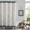 Tommy Bahama - Shower Curtain, 100% Durable Cotton Fabric with Medium-Weight Feel, Coastal Bathroom Decor (Caribbean Sea Blue, 72' x 72') view 1