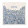 Passover Afikoman Bag Full Embroidered Jerusalem Design Designed by Yair Emanuel (Blue Jerusalem) view 1