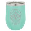 12 oz Double Wall Vacuum Insulated Stainless Steel Stemless Wine Tumbler Glass Coffee Travel Mug With Lid Boss Lady Fuel (Black) view 1