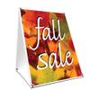 A-Frame Sidewalk Fall Sale Sign with Graphics On Each Side | 18" X 24" Print Size view 1