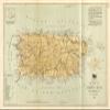 14" x 24" 1898 Map of The Island of Puerto Rico New Territory USA view 1