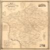 18" x 24" 1851 Map of Hunterdon County New Jersey view 1