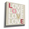 Epic Graffiti 'Love Stencil' by Linda Woods, Canvas Wall Art, 16"x18" view 2