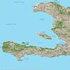 16" x 24" 1978 Map of Haiti & Dominican Republic Geography view 2