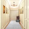 11 ft Long Hallway Kitchen Runner Rug Non-Skid Washable, 26" X 11' Solid Light Grey Carpet Runner Rug-Rubber Backed, Custom Size Floor Mat for Stairs Bedroom Bathroom Entryway, Your Choice of Length view 2