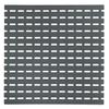 Wenko 23125100 Shower mat Arinos 21.3 x 21.3 inch Gray view 1
