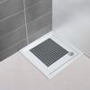 Wenko 23125100 Shower mat Arinos 21.3 x 21.3 inch Gray view 3