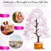 Crocon Rose Quartz Crystals Tree, Birthday Gifts for Women, Mom, Sister & Girlfriend | Pink Room Decor Healing Crystals | House Warming Gifts Unique Spiritual Present Idea for Woman & Men Decoration view 2