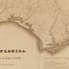 10" x 24" 1829 Map Of Florida Territory Connected To Mississippi Delta Atlantic Gulf Of Mexico & Bay Of Espiritu Santo & From Saint Marys Harbour To Saint Augustine view 2
