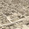 12" x 24" 1900 Map of Newburgh New York United States Aerial View view 2