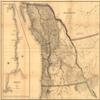 16" x 24" 1844 Map of The Oregon Territory Columbia River Northwest Pacific view 1