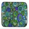 Caroline's Treasures 8962DDM Abstract in Blues and Greens Dish Drying Mat Absorbent Dish Drying Mat Pad for Kitchen Counter Dish Drainer Mat for Countertop, 14 x 21", Multicolor view 1