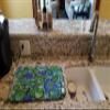 Caroline's Treasures 8962DDM Abstract in Blues and Greens Dish Drying Mat Absorbent Dish Drying Mat Pad for Kitchen Counter Dish Drainer Mat for Countertop, 14 x 21", Multicolor view 2