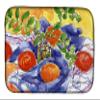 Caroline's Treasures 6047DDM Apples Dish Drying Mat Absorbent Dish Drying Mat Pad for Kitchen Counter Dish Drainer Mat for Countertop, 14 x 21", Multicolor view 1