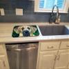 Caroline's Treasures 7444DDM Great Dane Lookin at you Dish Drying Mat Absorbent Dish Drying Mat Pad for Kitchen Counter Dish Drainer Mat for Countertop, 14 x 21", Multicolor view 3