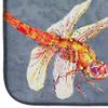 Caroline's Treasures 8878DDM Dragonfly Times Three Dish Drying Mat Absorbent Dish Drying Mat Pad for Kitchen Counter Dish Drainer Mat for Countertop, 14 x 21", Multicolor view 4