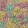 14" x 24" 1832 Map of Pennsylvania New Jersey & Delaware view 2