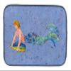 Caroline's Treasures 8347DDM Merman Dish Drying Mat Absorbent Dish Drying Mat Pad for Kitchen Counter Dish Drainer Mat for Countertop, 14 x 21", Multicolor view 1