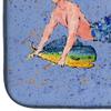 Caroline's Treasures 8347DDM Merman Dish Drying Mat Absorbent Dish Drying Mat Pad for Kitchen Counter Dish Drainer Mat for Countertop, 14 x 21", Multicolor view 4