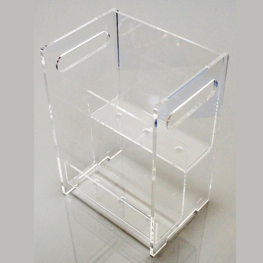 Senko B.B.Collection 75377 Bottle Stand, Clear, Approx. 7.3 x 5.5 x 10.8 inches (18.6 x 14 x 27.4 cm)