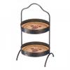 Accent Plus Vineyard 2-Tier Standing Tray 14.25x13.25x25 view 2
